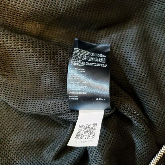 Tommy Hilfiger Men's Performance Hooded Jacket Size Large Black - Picture 12 of 12